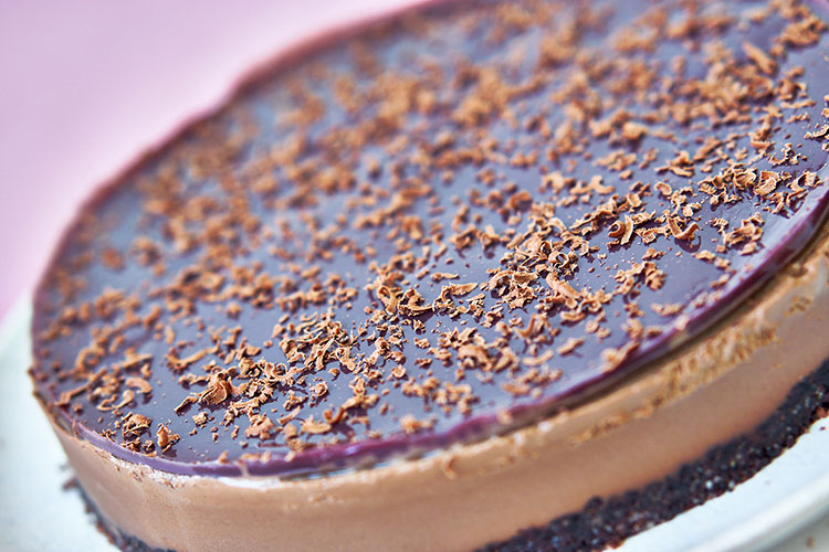 Chocolate Raw Cake ohne Zucker Yasemin Wüstenhagen roh-vegan