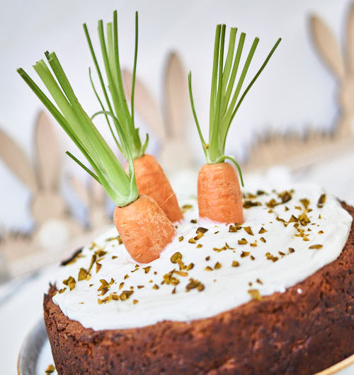 Klassisch, köstlich, Carrot Cake – Veganer Karottenkuchen ohne Zucker und Gluten